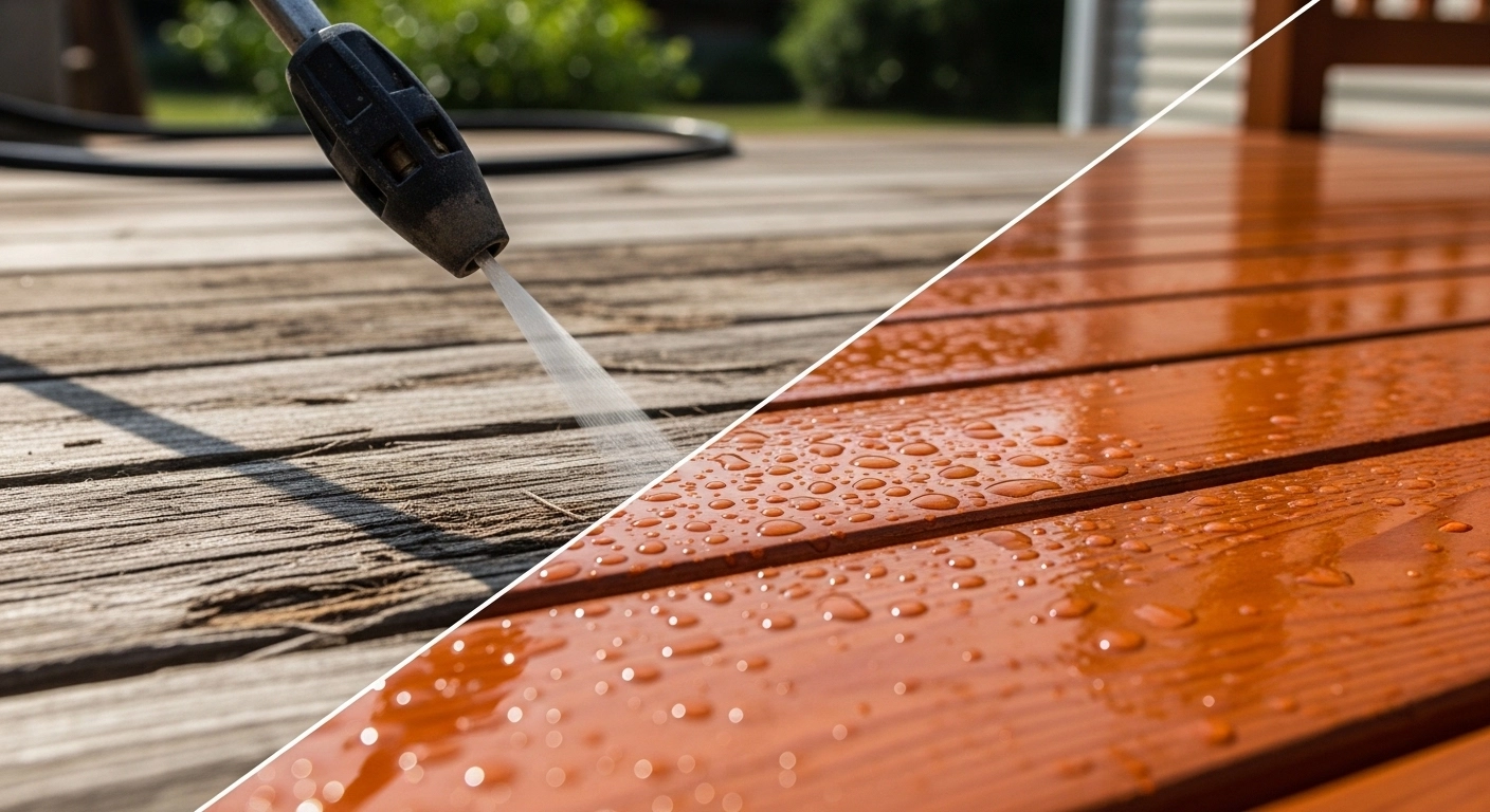 deck staining columbia tn